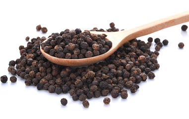 pepper corn isolated on white background