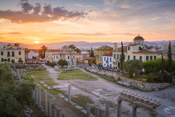 Fototapeta premium Roman Agora in Athens.