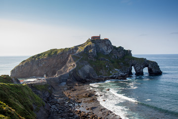 San Juan de Gaztelugatxe en Vizcaya