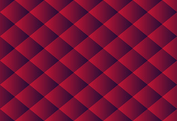 Fototapeta na wymiar red purple abstract luxury pattern deluxe texture squares seamless leather background