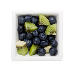 Blueberry and kiwifruit