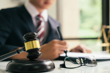 Justice and law concept.
