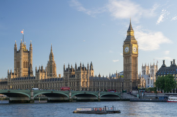 Fototapeta na wymiar Westminster & Big Ben