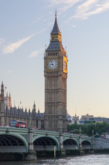 Obraz premium Big Ben & Westminster Bridge