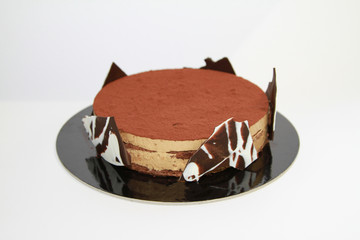 torta al caffè con cioccolato a pezzettoni