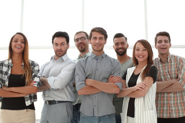 portrait of a successful business team