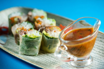 frish spring rolls