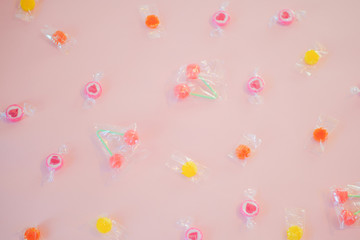 グミ　キャンディー　スイーツ　ロリポップ　カラフル　パステル　ゆめかわいい　女子