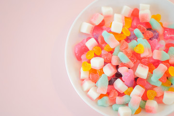 グミ　キャンディー　スイーツ　ロリポップ　カラフル　パステル　ゆめかわいい　女子