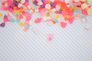 グミ　キャンディー　スイーツ　ロリポップ　カラフル　パステル　ゆめかわいい　女子