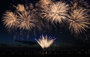 Feuerwerk am Meer; Festival in Scheveningen