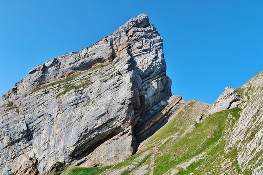 Felsen, Alpstein, Appenzellerland, Ostschweiz

