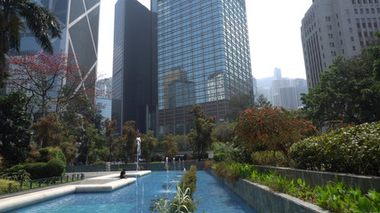 Hong Kong Central And Chater Garden
