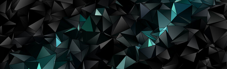 Obraz premium Triangular 3d, modern background