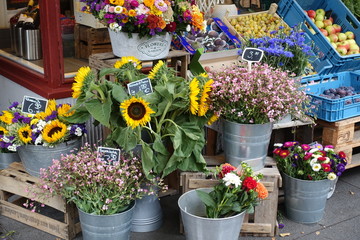 Blumen- und Gemüseladen