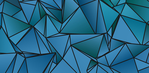 Triangular 3d, modern background