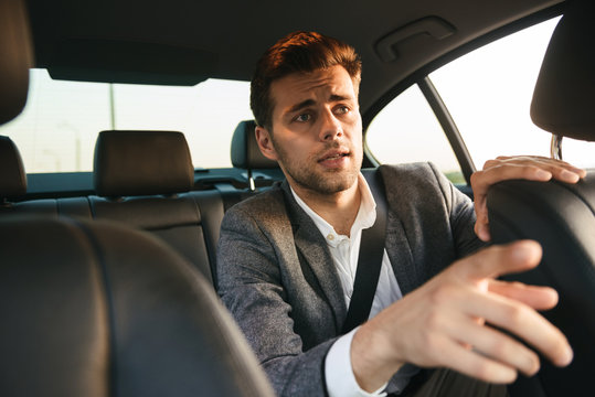 Young Business Man Passenger