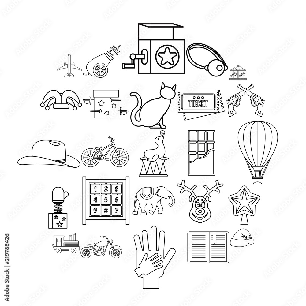 Poster shirttail icons set. outline set of 25 shirttail vector icons for web isolated on white background