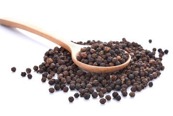 pepper corn isolated on white background