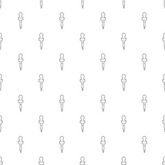 Pipette icon in outline style isolated on white background