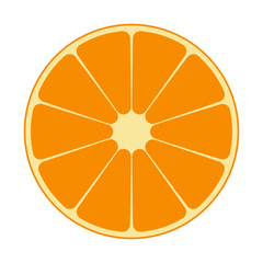 オレンジ　イラスト
