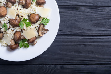 Traditional Italian risotto