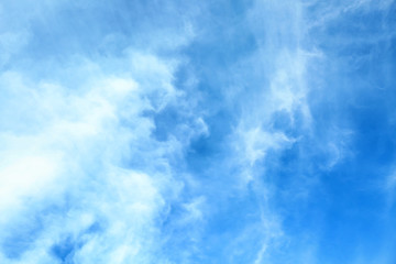 Beautiful view of blue sky