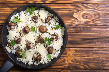 Traditional Italian risotto