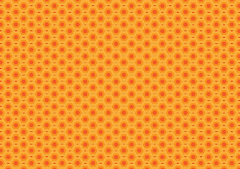 Vector Abstract futuristic, Illustration orange patten design background.