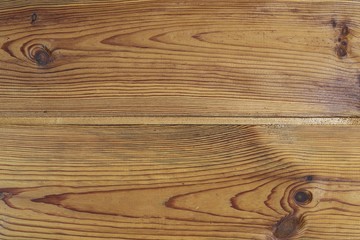 Smooth surface, natural, wooden spruce Board. Surface finish. Floor, wall and ceiling.