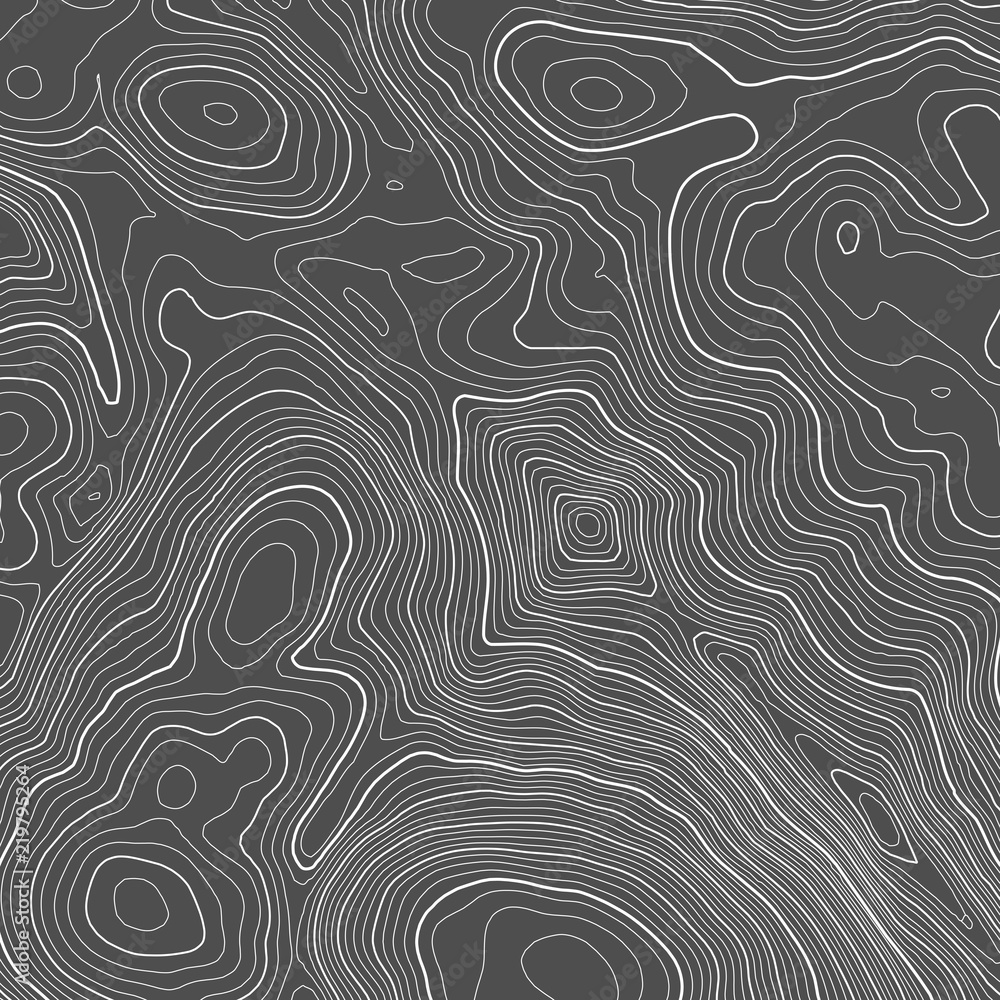 Aufkleber vector contour topographic map background. topography and geography map grid abstract backdrop. busi