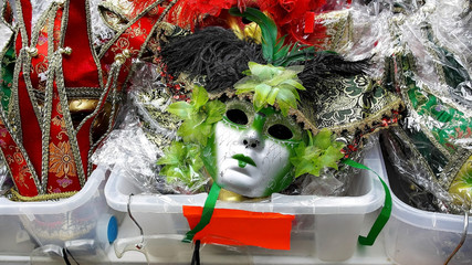 Masken für den Karneval in Santa Cruz 