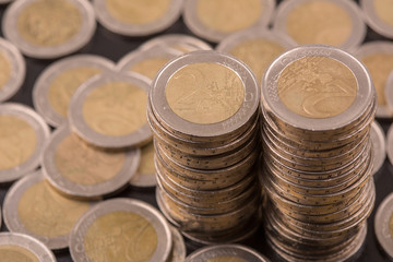 euro coins