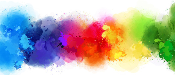 Fototapeta colorful splash background obraz