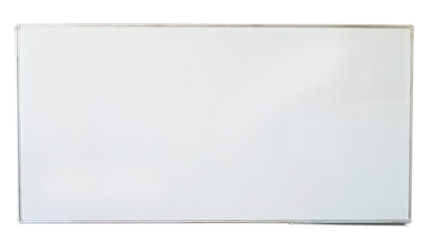 White board isolated