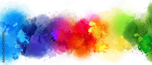 colorful splash background