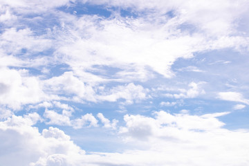 blue sky and cloud copyspace background