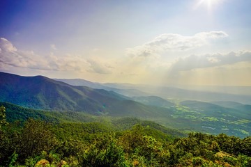 sunshine in shenandoah