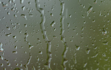 rainy days,rain drops on the window