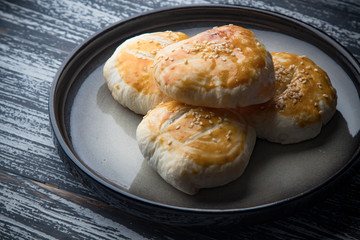 Cantonese-style dim sum wife pie