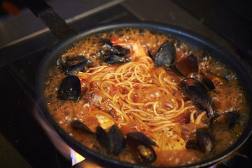 pasta with tomato sauce
