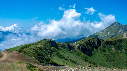 gorgeous view from the top of the mountain