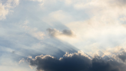 Fototapeta na wymiar dramatic clouds backgrpund texture