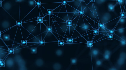 Fototapeta premium Block chain