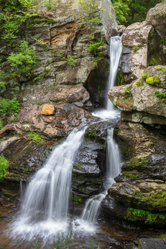 Kent Falls In Summer