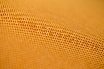 Close up view of a High Temperature Honeycomb Sandwich Raw Material