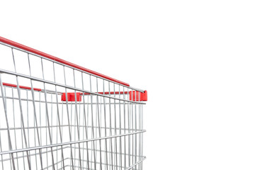 shopping cart isolated on white background