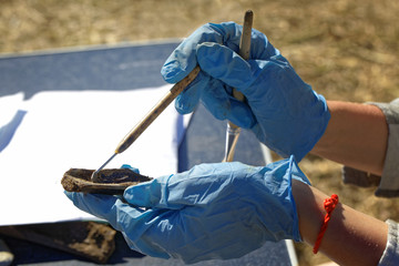Archeology: brushing the medieval bone, the initial stage