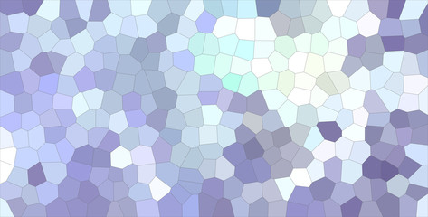 Blue and grey colorful Little hexagon background illustration.