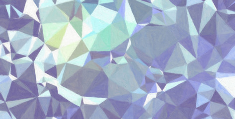 Blue and grey Impasto with soft brush background illustration.